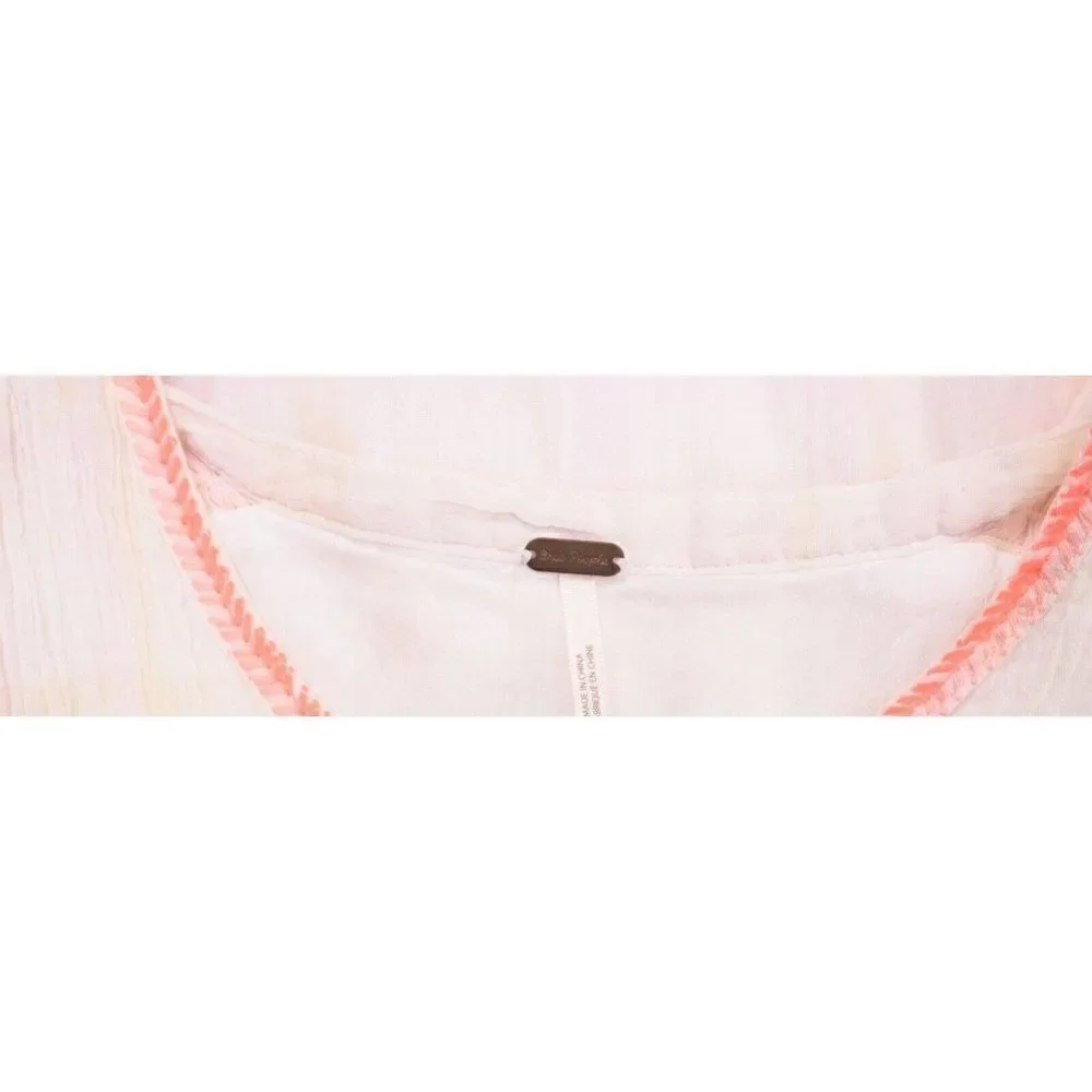 Free People Womens Plaid Mini Dress White Run with Me XS Sleeveless  ob770119